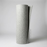 Rouleau de feutre mélangé 70 % laine 30 % polyester, écologique, aiguilleté, épaisseur, largeur, longueur et couleur personnalisables, poids moyen, vente en gros