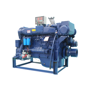 Moteur diesel marin Weichai 6 cylindres 4 temps Euro 2, 200 kW 250 CV, démarrage électrique, cylindrée 9 L, refroidissement par eau, pompe à eau de mer 1 - Product Image 2