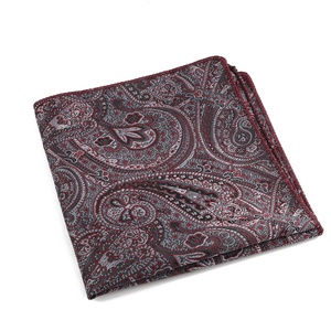 <span class=keywords><strong>Mouchoirs</strong></span> de poche en polyester à motif floral de luxe Paisley pour hommes, idéaux pour les affaires, les mariages et les cadeaux - Product Image 6