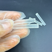 Lentille d'endoscope en verre optique en forme de cylindre, personnalisable OEM pour instruments médicaux et esthétiques