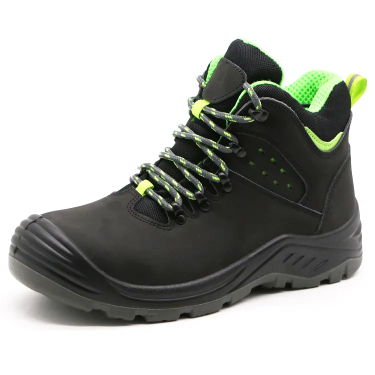 ENTE güvenlik moda sneakers endüstriyel iş ayakkabısı inşaat nubuk deri çelik ayak kaynak güvenlik botları