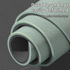 מותאם אישית לסביבה ידידותית סיטונאית באיכות גבוהה שאינו להחליק עבה elasicרצועה tapis de mat הדפסה לוגו רצפת חדר כושר - Product Image 4