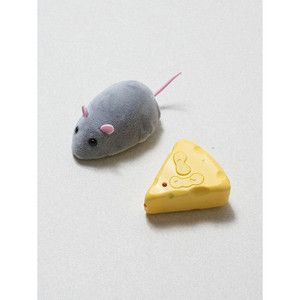MEILLEUR produit d'animaux RC amusant et interactif de rat télécommandé électrique pour animaux de compagnie - Product Image 1