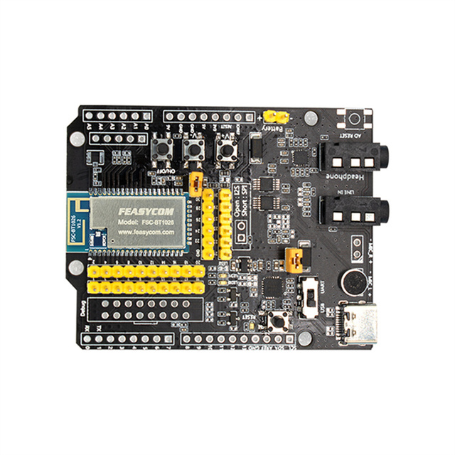 Feasycom FSC-DB200-BT1026E QCC5125 Chipset Stereo aptX TWS Bluetooth 5.1 Audio Receiver Testing Kit Bluetooth Module Board