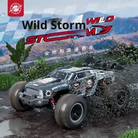 Offre Spéciale 50 KM/H Brushless RC Voiture À Grande Vitesse 4WD Tout-terrain Drift Car pour Garçons Noël Télécommande Jouet