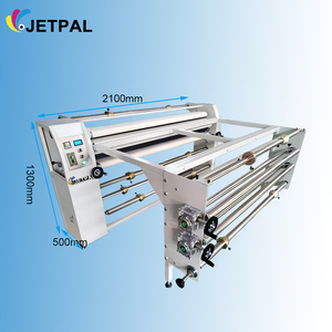 เครื่องรีดร้อนอัตโนมัติ Jetpal 1.6/1.8 เมตร แบบม้วนกว้าง สำหรับการถ่ายโอนความร้อนบนเสื้อผ้าและการพิมพ์แบบซับลิเมชั่นบนผ้า - Product Image 1