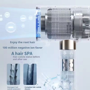 Sèche-cheveux professionnel personnalisé pour salon, <span class=keywords><strong>brosse</strong></span> sèche-cheveux ionique BLDC 2100W à vitesse réglable, ensemble souffleur - Product Image 5