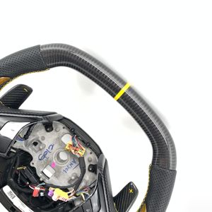 Volant en fibre de carbone CCExcellent en promotion pour Chevrolet <span class=keywords><strong>Corvette</strong></span> C8 - Product Image 2