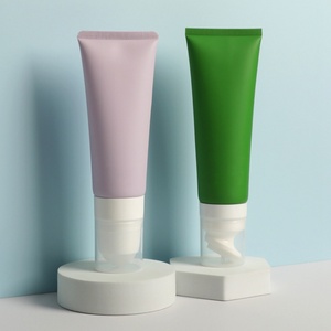 Emballage personnalisé en tube PE de 100 ml vide avec bouchon à vis pour déodorant anti-transpirant et nettoyant visage pour cosmétiques - Product Image 3