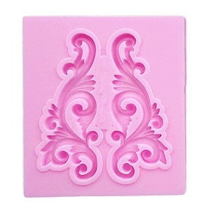 Bordure <span class=keywords><strong>en</strong></span> relief vintage Outils de décoration de gâteaux artisanaux <span class=keywords><strong>en</strong></span> <span class=keywords><strong>sucre</strong></span> Moule à fondant <span class=keywords><strong>en</strong></span> silicone Moule à pâte à gomme <span class=keywords><strong>en</strong></span> métal durable - Product Image 1