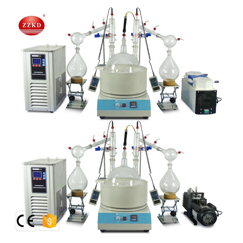 Laboratory Short Path Fractional Distillation Equipment
