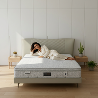 Komfortable Taschenfedermatratze Full/Twin, leicht reinigbar, Bed‑in‑Box für optimale Wirbelsäulenunterstützung