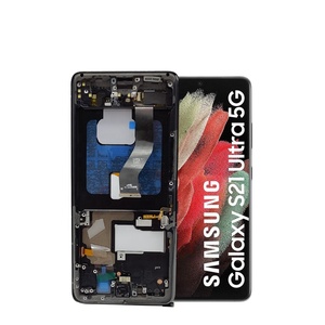 Écran LCD OLED souple G998 avec cadre pour Samsung Galaxy S21 Ultra – Pièce de rechange pour téléphone portable - Product Image 2