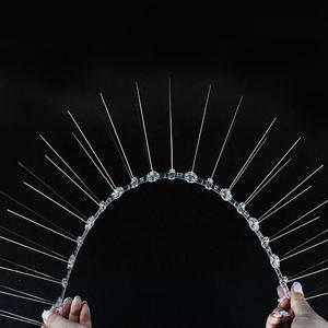 25 cm uzun kuş kovucu caydırıcı güvercin anti-kuş plastik ve paslanmaz çelik kuşlar sivri - Product Image 5