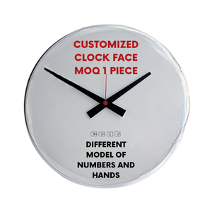 メンテナンスフリー40 CM-15インチアナログクォーツクロックダブルフェイスニードル屋内壁旗取り付けオフィス公共建築物 - Product Image 2