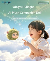 Peluche Intelligente IA pour Enfants, Poupée Interactive Émotionnelle avec Dialogue Vocal, Mignonne et Amusante, Pendentif d'Apprentissage, Compagnon, Breloque de Sac, Cadeau Disponible