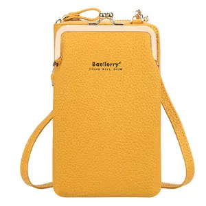 सेल फोन बैग कंधे का पट्टा के साथ, छाती crossbody फोन बैग के लिए महिला, OME चमड़े मिनी फोन बैग crossbody बैग मामले के साथ श्रृंखला