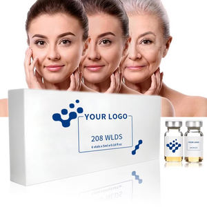 Fabricant Personnalisateur 6 Ampoules*5ml 208 WLDS Sérum à la Glutathione et à l'<span class=keywords><strong>Acide</strong></span> <span class=keywords><strong>Folique</strong></span> Traitement de l'Hyperpigmentation Élimination des Taches de Rousseur - Product Image 1