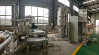 Ligne de granulation et de séchage automatique ZHG à fonctionnement facile, chauffage électrique à vapeur pour préparation solide