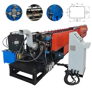Pipes Machines Drip Edge Roll Forming Machine Edge Iron Cold Rolling Mill Spare Parts Provided Online Support Easy to Operate