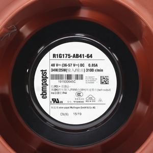 Ventilador Centrífugo ebmpapst R1G175-AB41-64 48V DC 34W 3100RPM Huawei para Gabinetes de Telecomunicaciones, Purificador de Aire y Refrigeración - Product Image 6