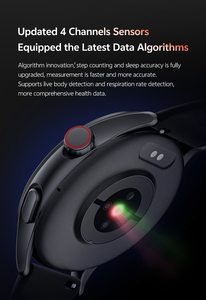 Reloj Inteligente de Salud con Pantalla AMOLED de <span class=keywords><strong>Alta</strong></span> Calidad, Correa de Silicona, Carga Magnética, 7-15 Días de Duración de la Batería, Resistente al Agua 3 ATM - Product Image 5