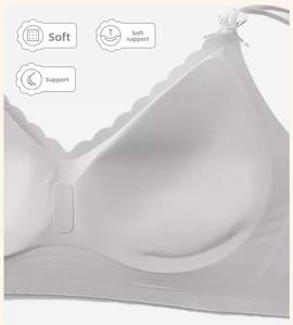 Reggiseno Senza Ferretto <span class=keywords><strong>Six</strong></span> Rabbits per Seno Piccolo, Push-up con Chiusura Laterale, Stile Gotico in Nylon con Fascia Morbida - Product Image 3