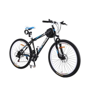 Bicicleta de Montaña de 26 Pulgadas con Cuadro de Aleación de Aluminio, Doble Suspensión, Unisex para Adultos, con Asiento Cómodo - Product Image 1