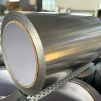 Ruban adhésif en aluminium sans doublure pour la réparation des dispositifs de refroidissement avec une forte adhérence et une couche d'isolation réfléchissante