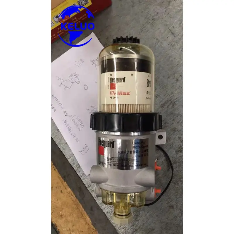 Conjunto hidráulico FH238 do separador óleo-água do filtro sobresselentes do motor diesel de Cumminss