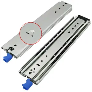 Mecanismo de metal extensible para mesa de carga pesada, deslizante telescópico de 12, 14, 16, 18, 20 y 22 pulgadas para muebles del hogar