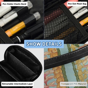 Hawaiian Custom Puakenikeni Lei Flower Waterproof <b>School</b> Pouch Case Design Kids <b>School</b> <b>Backpack</b> Essentials Organizer - Product Image 4