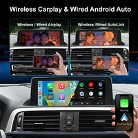 CarPlay sans fil et Android Auto pour BMW X5 F15 F85 G05 X6 F16 F86 G06 X1 F48 F49 NBT EVO avec mise à niveau de l'interface du module BT Car