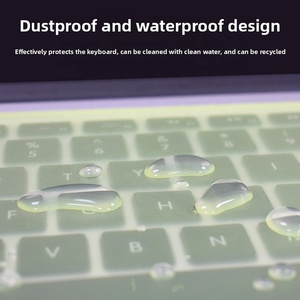 Couverture de clavier en silicone pour ordinateur portable 14/15,6 pouces, dessin animé, anti-poussière, imperméable, protection universelle - Product Image 5