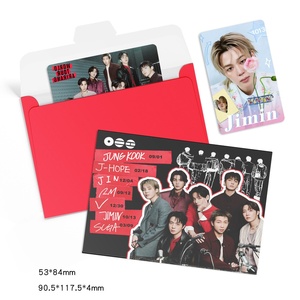 144 Pezzi/Scatola Jungkook V Jin The Fifth Album ARIRANG Busta di Carte Casuali RM SUGA JIN <span class=keywords><strong>J</strong></span>-Hope Collezione Negozio Ingrosso Carte - Product Image 5