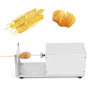 Cortador de Patatas Eléctrico de Acero Inoxidable de Alta Calidad y Eficiencia, Tipo Tornado, con Máquina para Hacer Torres de Patatas - Product Image 2