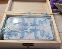 Boîte en bois non finie avec couvercle à charnières pour l'artisanat, le bricolage, le rangement de bijoux, boîte en pin
