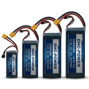 Baterai LiPo Profesional 2300mAh 6S 12C 22.2V 51.1Wh untuk FPV Quad - Product Image 4
