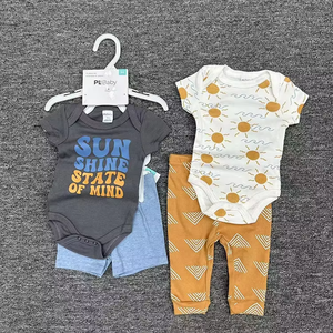 Desain Pakaian Bayi Rajut Lembut dari Katun, Baju Bayi, Bodysuit 2024, Romper Murah, Dikirim Acak, Rompi - Product Image 5