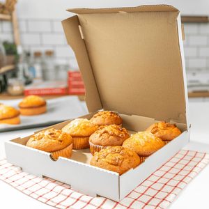 <span class=keywords><strong>8</strong></span> Inch Good Package Factory Atacado Kraft Paper <span class=keywords><strong>Box</strong></span> Logotipo personalizado Embalagem de papelão ondulado Cheap Pizza <span class=keywords><strong>Box</strong></span> - Product Image 4