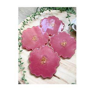 Posavasos de Té de Resina de Diseño Moderno para una Decoración Elegante del Hogar y la Mesa, Juego de Posavasos de Té de Resina de Primera Calidad para Uso Diario a Bajo Costo - Product Image 2