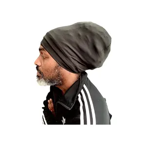 Ailangke-gorros de rastas para hombre, venta al por mayor, gorras personalizadas, sombrero Rasta, gorros para el cuidado del cabello Natural