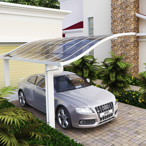 Auvent de <span class=keywords><strong>voiture</strong></span> en aluminium de haute <span class=keywords><strong>qualité</strong></span> avec surface imperméable pour garage domestique et stationnement de voitures - Product Image 4