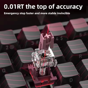 คีย์บอร์ดเกมมิ่งแบบมีสาย MC68 Ultra Topographic Keycap Magnetic Switch คีย์บอร์ดแมคคานิคอล ความหน่วงต่ำ 0.01 มม. RT 8Khz - Product Image 1