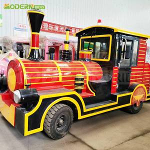 Tren a batería para niños, tren turístico infantil para escuelas y centros comerciales - Product Image 6