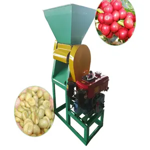 2022 150-800kg/h Fresh Coffee Bean Peeling Huller Machine Gasoline Coffee Bean Skin Peeler Shelling Machines