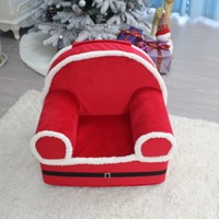 Hot Selling Innen möbel Wohnzimmer Schlafzimmer Kinder Sofa Weihnachten Weihnachts mann Form Schaum Stuhl weichen Kinder Sessel