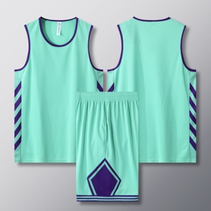 Maillot de basket-ball à sublimation sans manches avec logo personnalisé bon marché uniforme de basket-ball d'entraînement en maille - Product Image 4