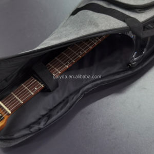 Estuche para Guitarra Eléctrica Galyda Gl-32 sin Cabeza, Correa Doble para Hombro, 10mm de Grosor, Fibra de Poliéster y Algodón, Cierre de Cremallera, Portátil - Product Image 4