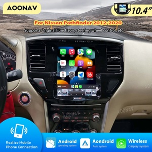 Aoonav 10.4 inch đài phát thanh xe cho Nissan Pathfinder 2012 2020 Android dọc màn hình cảm ứng <span class=keywords><strong>GPS</strong></span> <span class=keywords><strong>GPS</strong></span> navigation Video Player 128GB - Product Image 2